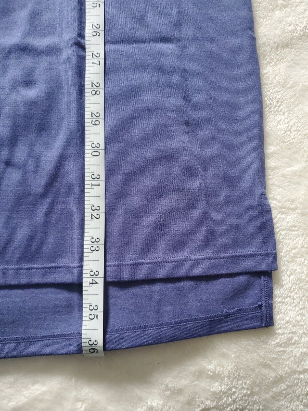 Woolx Lexie Merino Wool Blend Dress & Cover-up XS Ink Blue - Picture 6 of 11